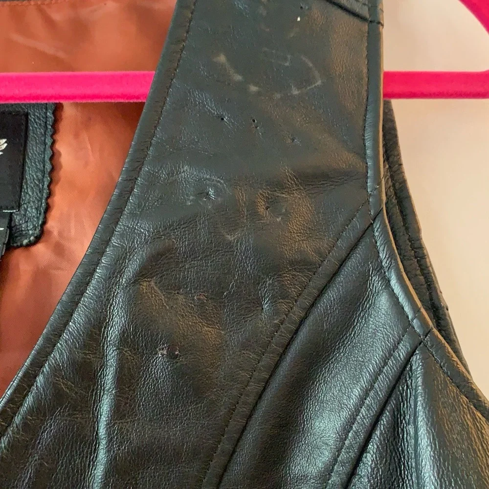 Harley-Davidson Black Leather Jacket - Picture 4 of 7